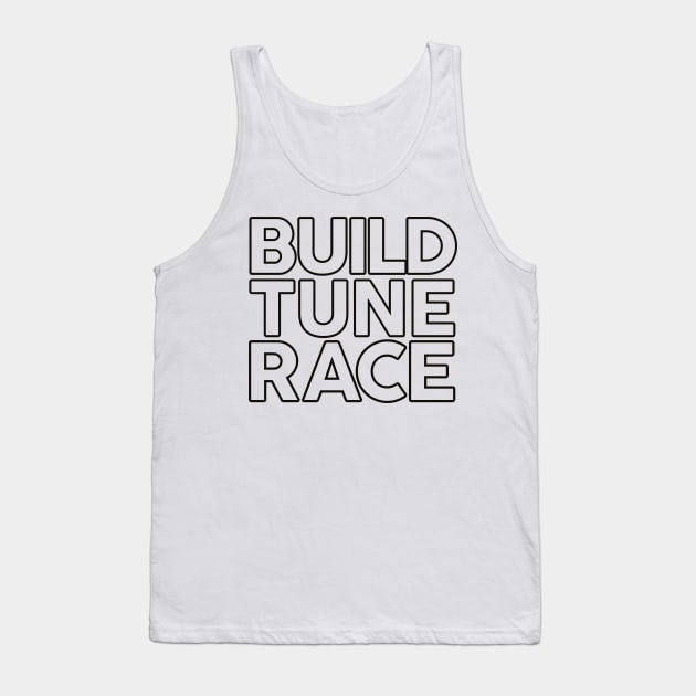 Build Tune Race Tank Top by VrumVrum